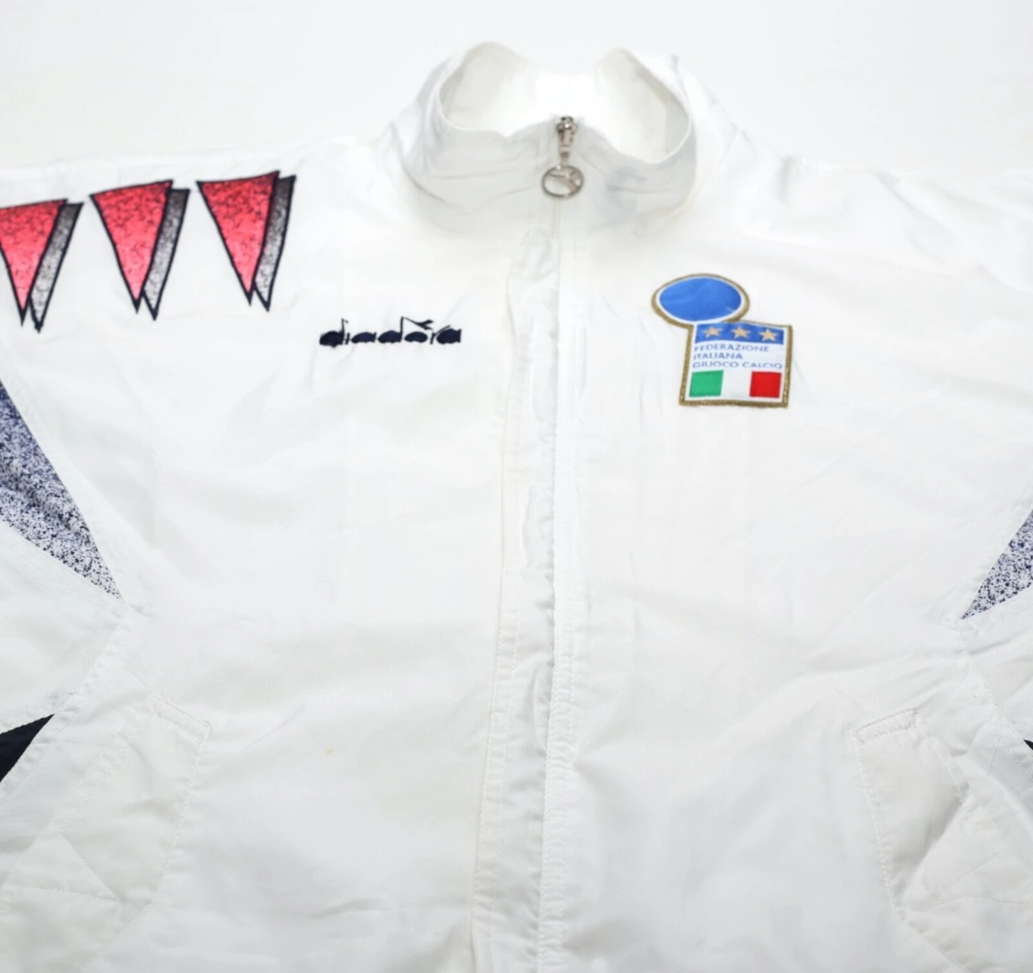1993/94 ITALY Vintage Diadora Track Top Jacket (L) World Cup 94(1993 94 italy vintage diadora track top jacket l world cup 94) 1993/94 ITALY Vintage Diadora Track Top Jacket (L) World Cup 94(1993 94 Italy Vintage Diadora Track Top Jacket L World Cup 94) -Football Shirt Collective 1993 94 italy vintage diadora track top jacket l world cup 94 1141241848