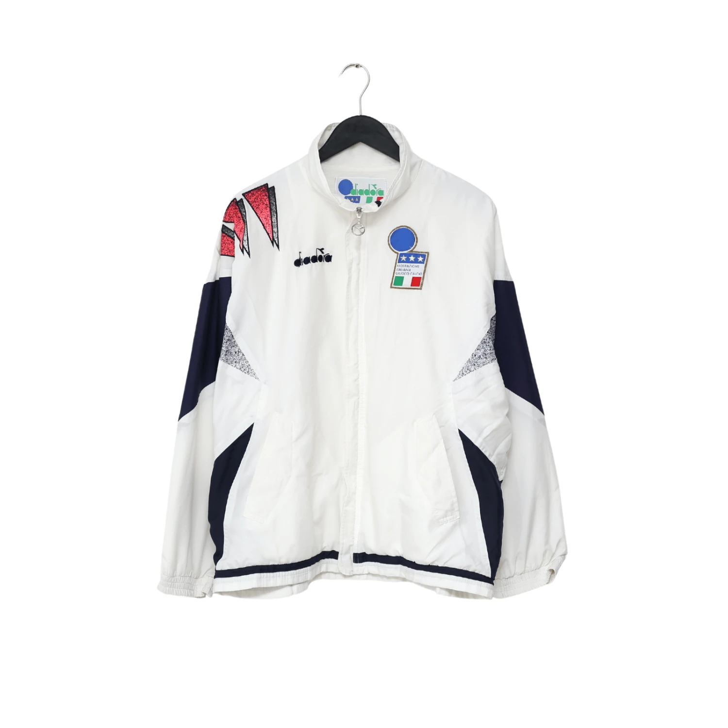 1993/94 ITALY Vintage Diadora Track Top Jacket (L) World Cup 94(1993 94 italy vintage diadora track top jacket l world cup 94) 1993/94 ITALY Vintage Diadora Track Top Jacket (L) World Cup 94(1993 94 Italy Vintage Diadora Track Top Jacket L World Cup 94) -Football Shirt Collective 1993 94 italy vintage diadora track top jacket l world cup 94 1141241851