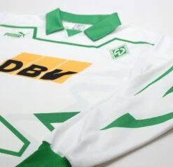 1993/94 Werder Bremen Vintage PUMA L/S Home Football Shirt (M)(1993 94 Werder Bremen Vintage Puma L S Home Football Shirt M) -Football Shirt Collective 1993 94 werder bremen vintage puma l s home football shirt m 43107647914231