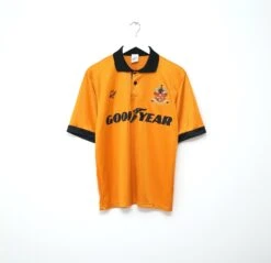 1993/94 WOLVERHAMPTON WANDERERS Vintage Molineux Home Football Shirt (M)(1993 94 Wolverhampton Wanderers Vintage Molineux Home Football Shirt M)
