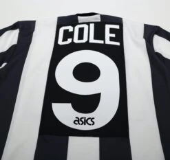 1993/95 Cole #9 Newcastle United Vintage Asics Home Football Shirt (S)(1993 95 Cole 9 Newcastle United Vintage Asics Home Football Shirt S) -Football Shirt Collective 1993 95 cole 9 newcastle united vintage asics home football shirt s 72476469690742