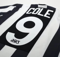1993/95 Cole #9 Newcastle United Vintage Asics Home Football Shirt (S)(1993 95 Cole 9 Newcastle United Vintage Asics Home Football Shirt S) -Football Shirt Collective 1993 95 cole 9 newcastle united vintage asics home football shirt s 72476469723510