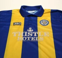 1993/95 LEEDS UNITED Vintage ASICS Away Football Shirt (XXL)(1993 95 Leeds United Vintage Asics Away Football Shirt Xxl) 3 1993/95 LEEDS UNITED Vintage ASICS Away Football Shirt (XXL)(1993 95 Leeds United Vintage Asics Away Football Shirt Xxl) -Football Shirt Collective 1993 95 leeds united vintage asics away football shirt xxl 1166612245