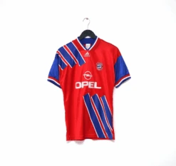 1993/95 MATTHAUS #10 Bayern Munich Vintage Adidas Home Football Shirt (S)(1993 95 Matthaus 10 Bayern Munich Vintage Adidas Home Football Shirt S)