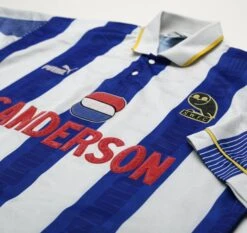 1993/95 WADDLE Sheffield Wednesday Vintage Puma Home Football Shirt (L)(1993 95 Waddle Sheffield Wednesday Vintage Puma Home Football Shirt L) 5 1993/95 WADDLE Sheffield Wednesday Vintage Puma Home Football Shirt (L)(1993 95 Waddle Sheffield Wednesday Vintage Puma Home Football Shirt L) -Football Shirt Collective 1993 95 waddle sheffield wednesday vintage puma home football shirt l 1160616624