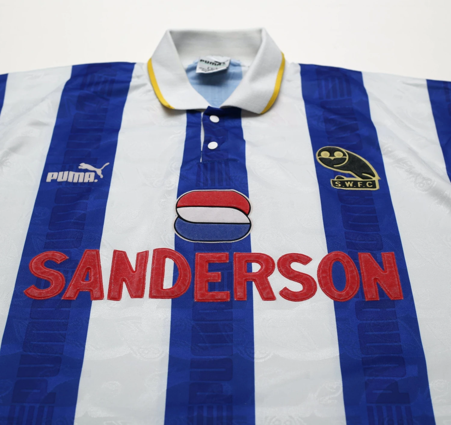 1993/95 WADDLE Sheffield Wednesday Vintage Puma Home Football Shirt (L)(1993 95 waddle sheffield wednesday vintage puma home football shirt l) 1993/95 WADDLE Sheffield Wednesday Vintage Puma Home Football Shirt (L)(1993 95 Waddle Sheffield Wednesday Vintage Puma Home Football Shirt L) -Football Shirt Collective 1993 95 waddle sheffield wednesday vintage puma home football shirt l 1160616625 scaled