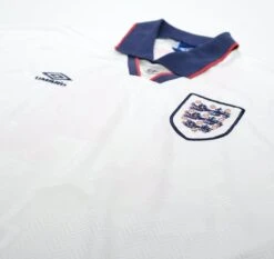 1993/95 Wright #14 England Vintage Umbro Home Football Shirt (L) US Cup 93(1993 95 Wright 14 England Vintage Umbro Home Football Shirt L Us Cup 93) -Football Shirt Collective 1993 95 wright 14 england vintage umbro home football shirt l us cup 93 72476292317558