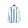 1993 MARADONA #10 Argentina Adidas Originals LS Home Football Shirt (S)(1993 Maradona 10 Argentina Adidas Originals Ls Home Football Shirt S)