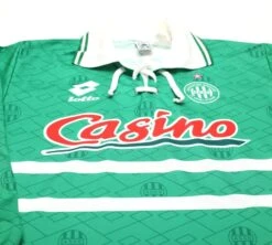 1994/95 AS SAINT-ETIENNE Vintage Lotto Long Sleeve Football Shirt Jersey (L)(1994 95 As Saint Etienne Vintage Lotto Long Sleeve Football Shirt Jersey L) 5 1994/95 AS SAINT-ETIENNE Vintage Lotto Long Sleeve Football Shirt Jersey (L)(1994 95 As Saint Etienne Vintage Lotto Long Sleeve Football Shirt Jersey L) -Football Shirt Collective 1994 95 as saint etienne vintage lotto long sleeve football shirt jersey l 41547650957559