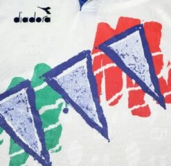 1994/95 ITALY Vintage Diadora Football Training Shirt Jersey (XL)(1994 95 Italy Vintage Diadora Football Training Shirt Jersey Xl) -Football Shirt Collective 1994 95 italy vintage diadora football training shirt jersey xl 43107614884087