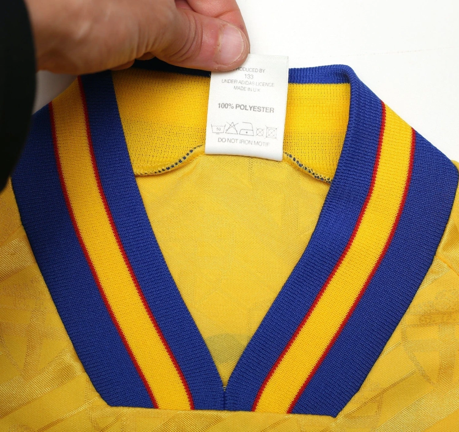 1994/95 LARSSON #7 Sweden Vintage adidas WC 94 Home Football Shirt (XL)(1994 95 larsson 7 sweden vintage adidas wc 94 home football shirt xl) 1994/95 LARSSON #7 Sweden Vintage Adidas WC 94 Home Football Shirt (XL)(1994 95 Larsson 7 Sweden Vintage Adidas Wc 94 Home Football Shirt Xl) -Football Shirt Collective 1994 95 larsson 7 sweden vintage adidas wc 94 home football shirt xl 1181561427