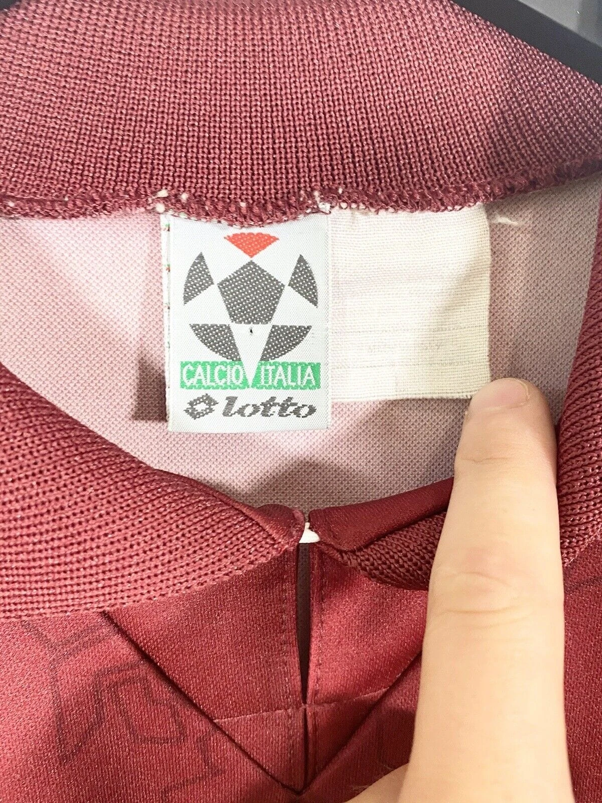 1994/95 RIZZITELLI #7 Torino Vintage Lotto Home Football Shirt Jersey (L)(1994 95 rizzitelli 7 torino vintage lotto home football shirt jersey l 1) 1994/95 RIZZITELLI #7 Torino Vintage Lotto Home Football Shirt Jersey (L)(1994 95 Rizzitelli 7 Torino Vintage Lotto Home Football Shirt Jersey L 1) -Football Shirt Collective 1994 95 rizzitelli 7 torino vintage lotto home football shirt jersey l 41142368370935