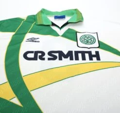 1994/95 Van Hooijdonk #9 Celtic Vintage Umbro Third Football Shirt (L)(1994 95 Van Hooijdonk 9 Celtic Vintage Umbro Third Football Shirt L) -Football Shirt Collective 1994 95 van hooijdonk 9 celtic vintage umbro third football shirt l 70600657240438