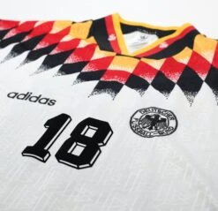 1994/96 KLINSMANN #18 Germany Vintage Adidas Home Football Shirt (XL) USA 94(1994 96 Klinsmann 18 Germany Vintage Adidas Home Football Shirt Xl Usa 94) 3 1994/96 KLINSMANN #18 Germany Vintage Adidas Home Football Shirt (XL) USA 94(1994 96 Klinsmann 18 Germany Vintage Adidas Home Football Shirt Xl Usa 94) -Football Shirt Collective 1994 96 klinsmann 18 germany vintage adidas home football shirt xl usa 94 41142772859127