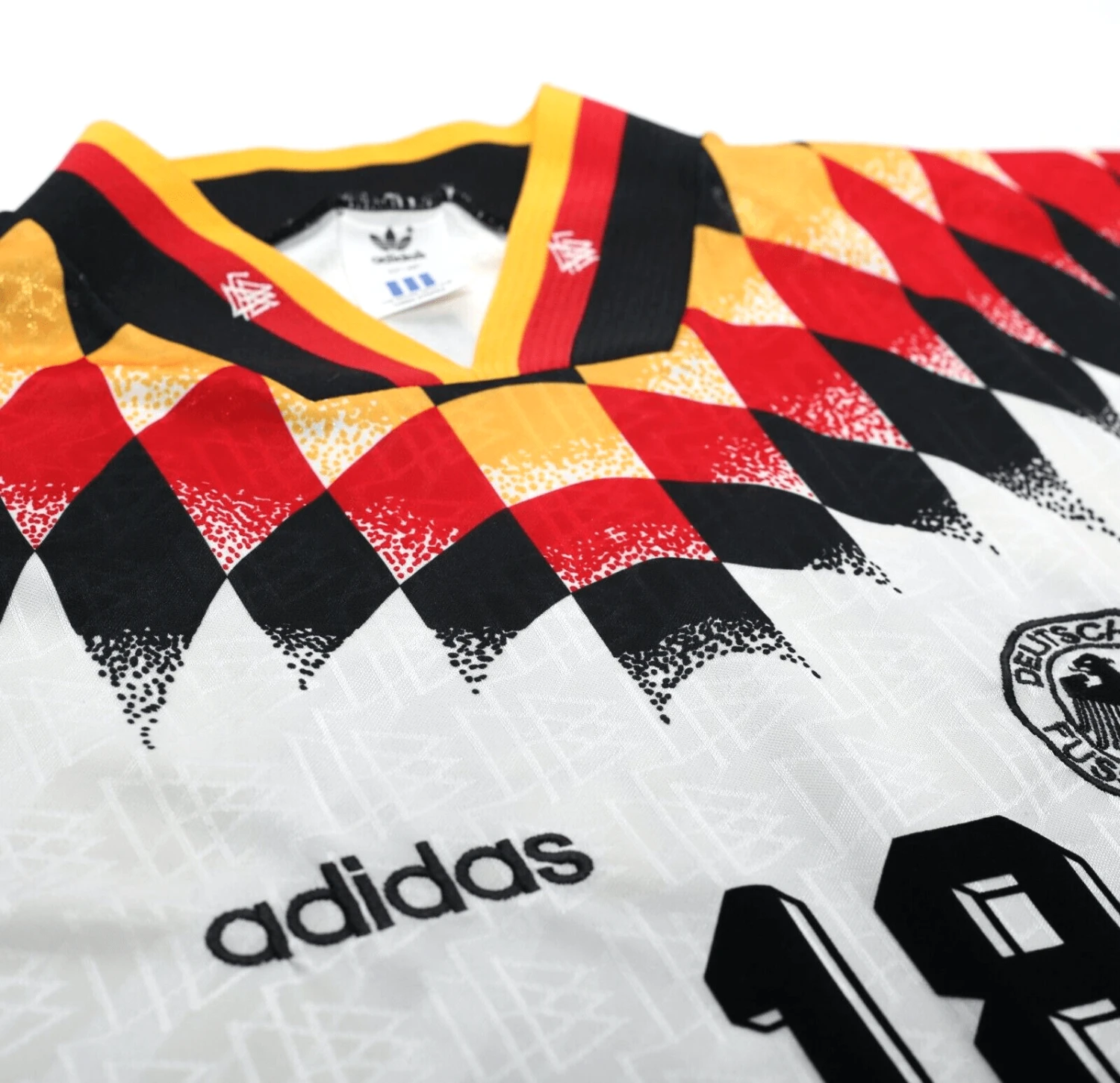 1994/96 KLINSMANN #18 Germany Vintage adidas Home Football Shirt (XL) USA 94(1994 96 klinsmann 18 germany vintage adidas home football shirt xl usa 94) 1994/96 KLINSMANN #18 Germany Vintage Adidas Home Football Shirt (XL) USA 94(1994 96 Klinsmann 18 Germany Vintage Adidas Home Football Shirt Xl Usa 94) -Football Shirt Collective 1994 96 klinsmann 18 germany vintage adidas home football shirt xl usa 94 41142772891895