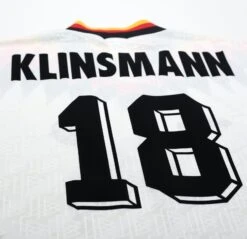 1994/96 KLINSMANN #18 Germany Vintage Adidas Home Football Shirt (XL) USA 94(1994 96 Klinsmann 18 Germany Vintage Adidas Home Football Shirt Xl Usa 94) 8 1994/96 KLINSMANN #18 Germany Vintage Adidas Home Football Shirt (XL) USA 94(1994 96 Klinsmann 18 Germany Vintage Adidas Home Football Shirt Xl Usa 94) -Football Shirt Collective 1994 96 klinsmann 18 germany vintage adidas home football shirt xl usa 94 41142772990199