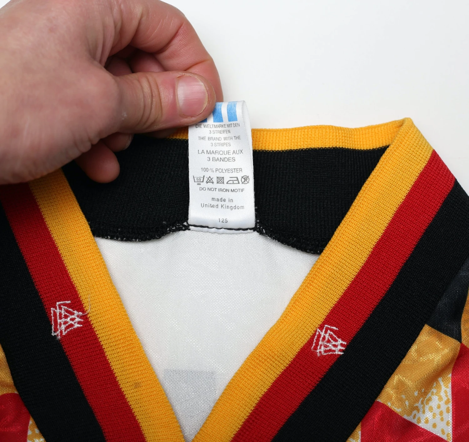 1994/96 Klinsmann #18 Germany Vintage adidas Home Football Shirt (XL) USA 94(1994 96 klinsmann 18 germany vintage adidas home football shirt xl usa 95) 1994/96 Klinsmann #18 Germany Vintage Adidas Home Football Shirt (XL) USA 94(1994 96 Klinsmann 18 Germany Vintage Adidas Home Football Shirt Xl Usa 95) -Football Shirt Collective 1994 96 klinsmann 18 germany vintage adidas home football shirt xl usa 94 72476589949302 scaled