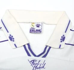 1994/96 Real Madrid Vintage Kelme Home Football Shirt (XL)(1994 96 Real Madrid Vintage Kelme Home Football Shirt Xl) -Football Shirt Collective 1994 96 real madrid vintage kelme home football shirt xl 71541272707446