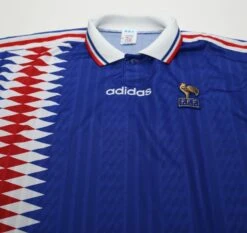 1994/96 ZIDANE #14 France Vintage Adidas Home Football Shirt (L)(1994 96 Zidane 14 France Vintage Adidas Home Football Shirt L) -Football Shirt Collective 1994 96 zidane 14 france vintage adidas home football shirt l 1131003208