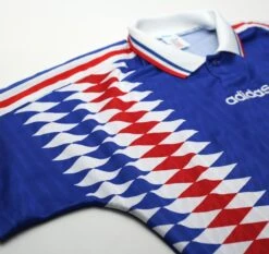 1994/96 ZIDANE #14 France Vintage Adidas Home Football Shirt (L)(1994 96 Zidane 14 France Vintage Adidas Home Football Shirt L) -Football Shirt Collective 1994 96 zidane 14 france vintage adidas home football shirt l 1131003210