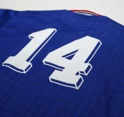 1994/96 ZIDANE #14 France Vintage Adidas Home Football Shirt (L)(1994 96 Zidane 14 France Vintage Adidas Home Football Shirt L) -Football Shirt Collective 1994 96 zidane 14 france vintage adidas home football shirt l 1131003214