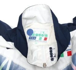 1994 ITALY Vintage Diadora Shell Jacket (XL) World Cup 94(1994 Italy Vintage Diadora Shell Jacket Xl World Cup 94) -Football Shirt Collective 1994 italy vintage diadora shell jacket xl world cup 94 42125136888055
