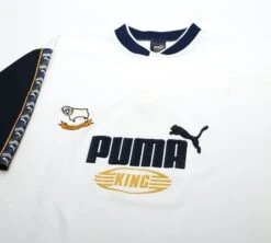 1995/96 DERBY COUNTY Vintage PUMA KING Football Training Shirt (L/XL)(1995 96 Derby County Vintage Puma King Football Training Shirt L Xl) -Football Shirt Collective 1995 96 derby county vintage puma king football training shirt l xl 41547336483063