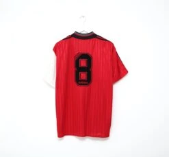 1995/96 GASCOIGNE #8 Rangers Vintage Adidas Away Football Shirt Jersey (XL)(1995 96 Gascoigne 8 Rangers Vintage Adidas Away Football Shirt Jersey Xl 1)