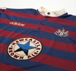 1995/96 GINOLA #14 Newcastle United Vintage Adidas Away Football Shirt (M)(1995 96 Ginola 14 Newcastle United Vintage Adidas Away Football Shirt M) -Football Shirt Collective 1995 96 ginola 14 newcastle united vintage adidas away football shirt m 42717185638647