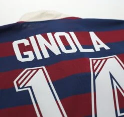 1995/96 GINOLA #14 Newcastle United Vintage Adidas Away Football Shirt (M)(1995 96 Ginola 14 Newcastle United Vintage Adidas Away Football Shirt M) -Football Shirt Collective 1995 96 ginola 14 newcastle united vintage adidas away football shirt m 42717185900791