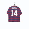 1995/96 Ginola #14 Newcastle United Vintage Adidas Away Football Shirt (M)(1995 96 Ginola 14 Newcastle United Vintage Adidas Away Football Shirt M 1)