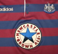 1995/96 Ginola #14 Newcastle United Vintage Adidas Away Football Shirt (M)(1995 96 Ginola 14 Newcastle United Vintage Adidas Away Football Shirt M 1) -Football Shirt Collective 1995 96 ginola 14 newcastle united vintage adidas away football shirt m 43485198221559