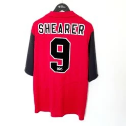 1995/96 SHEARER #9 Blackburn Rovers Vintage Asics Away Football Shirt Jersey (XL)(1995 96 Shearer 9 Blackburn Rovers Vintage Asics Away Football Shirt Jersey Xl) -Football Shirt Collective 1995 96 shearer 9 blackburn rovers vintage asics away football shirt jersey xl 39813211619575