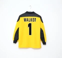 1995/96 WALKER #1 Tottenham Hotspur LS Vintage PONY GK Football Shirt (M)(1995 96 Walker 1 Tottenham Hotspur Ls Vintage Pony Gk Football Shirt M)