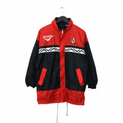 1995/97 SOUTHAMPTON Vintage PONY Football Rain Coat Training Jacket (S/M)(1995 97 Southampton Vintage Pony Football Rain Coat Training Jacket S M)