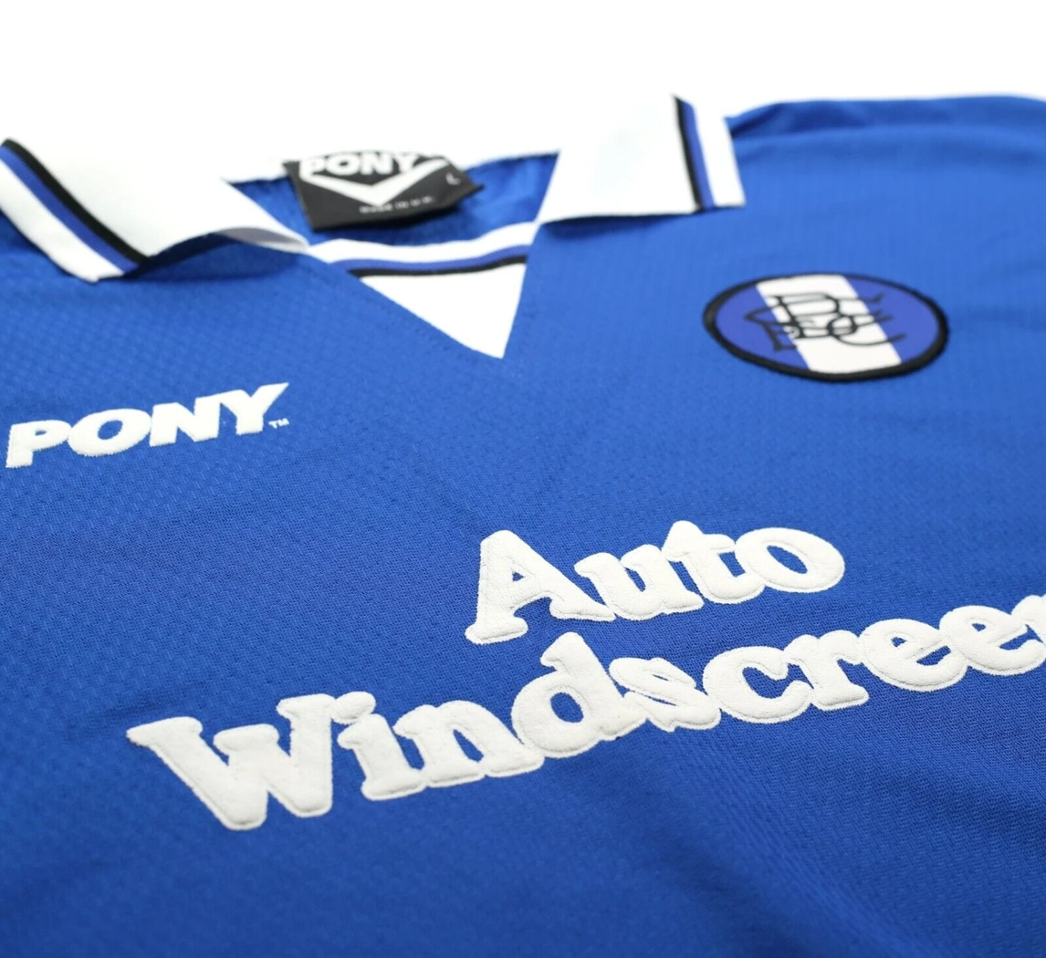 1996/97 BIRMINGHAM CITY Vintage PONY Home Football Shirt (L)(1996 97 birmingham city vintage pony home football shirt l) 1996/97 BIRMINGHAM CITY Vintage PONY Home Football Shirt (L)(1996 97 Birmingham City Vintage Pony Home Football Shirt L) -Football Shirt Collective 1996 97 birmingham city vintage pony home football shirt l 41211605975287