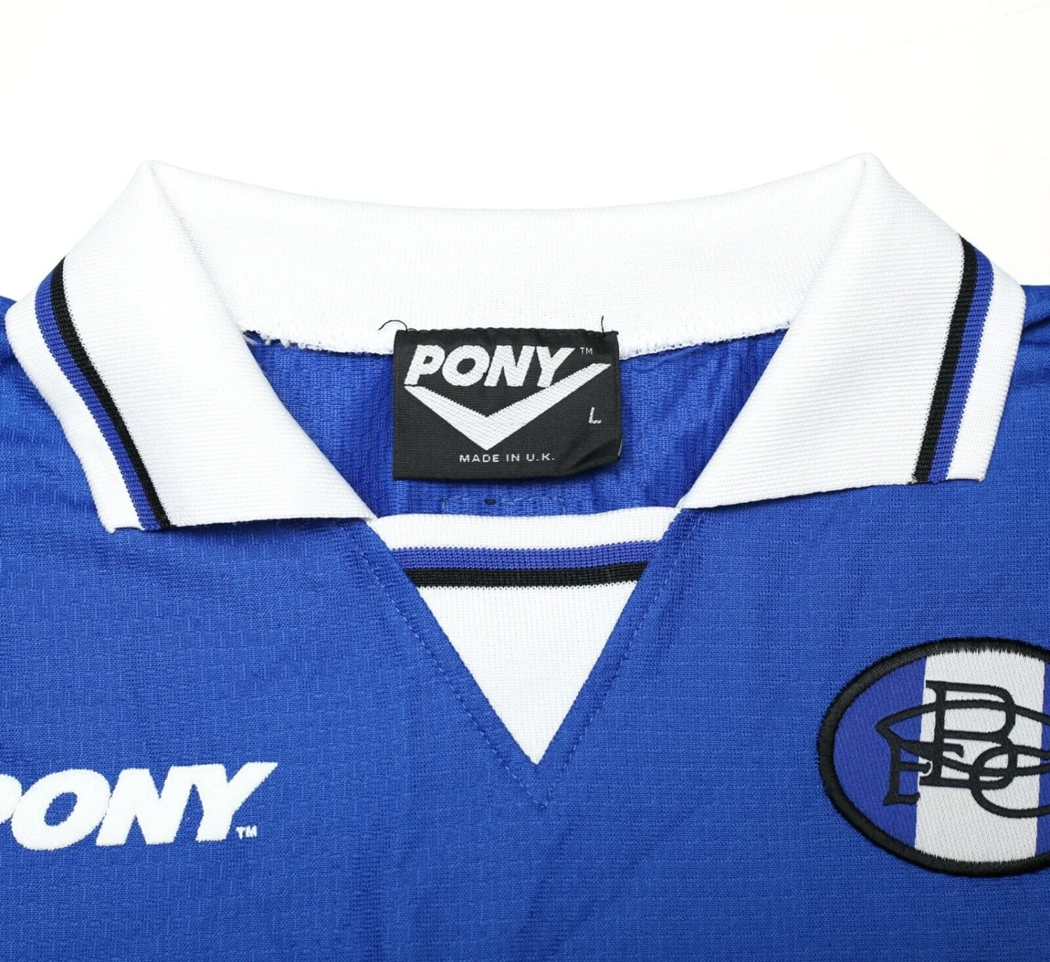 1996/97 BIRMINGHAM CITY Vintage PONY Home Football Shirt (L)(1996 97 birmingham city vintage pony home football shirt l) 1996/97 BIRMINGHAM CITY Vintage PONY Home Football Shirt (L)(1996 97 Birmingham City Vintage Pony Home Football Shirt L) -Football Shirt Collective 1996 97 birmingham city vintage pony home football shirt l 41211606040823