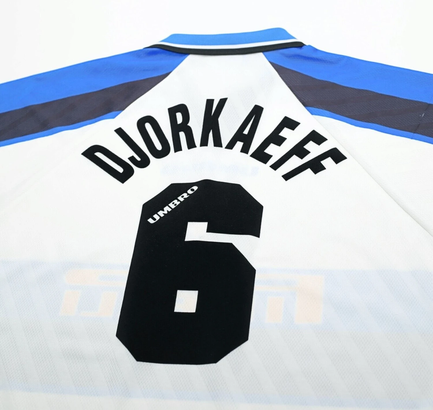 1996/97 DJORAEFF #6 Inter Milan Vintage Umbro Away Football Away Shirt (XL)(1996 97 djoraeff 6 inter milan vintage umbro away football away shirt xl) 1996/97 DJORAEFF #6 Inter Milan Vintage Umbro Away Football Away Shirt (XL)(1996 97 Djoraeff 6 Inter Milan Vintage Umbro Away Football Away Shirt Xl) -Football Shirt Collective 1996 97 djoraeff 6 inter milan vintage umbro away football away shirt xl 39812654137591