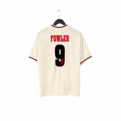 1996/97 FOWLER #9 Liverpool Vintage Reebok Away Football Shirt (S) 34/36(1996 97 Fowler 9 Liverpool Vintage Reebok Away Football Shirt S 34 36)