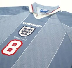 1996/97 GASCOIGNE #8 England Vintage Umbro Away Football Shirt (XL) Euro 96(1996 97 Gascoigne 8 England Vintage Umbro Away Football Shirt Xl Euro 96) 4 1996/97 GASCOIGNE #8 England Vintage Umbro Away Football Shirt (XL) Euro 96(1996 97 Gascoigne 8 England Vintage Umbro Away Football Shirt Xl Euro 96) -Football Shirt Collective 1996 97 gascoigne 8 england vintage umbro away football shirt xl euro 96 1181566994