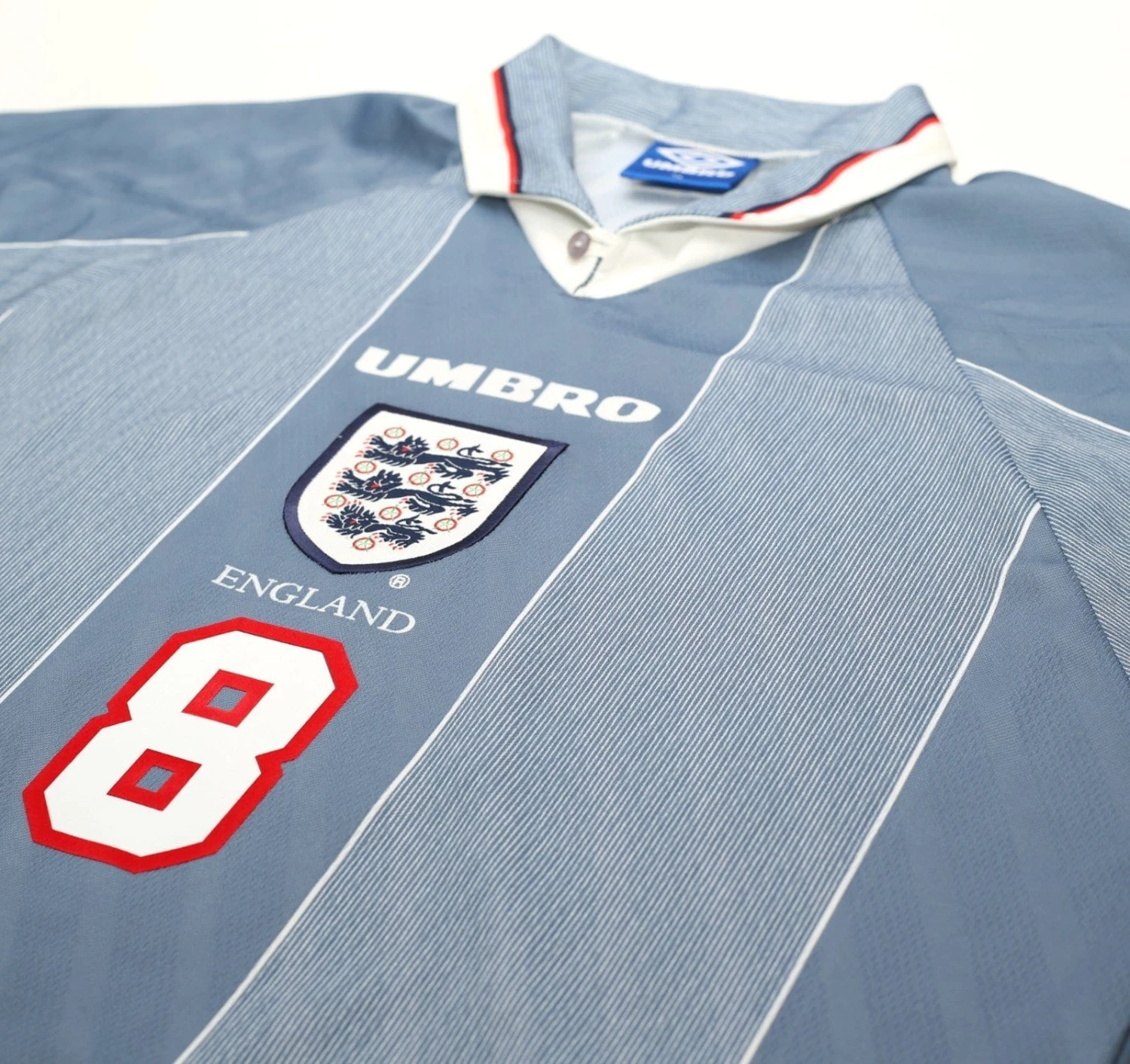 1996/97 GASCOIGNE #8 England Vintage Umbro Away Football Shirt (XL) Euro 96(1996 97 gascoigne 8 england vintage umbro away football shirt xl euro 96) 1996/97 GASCOIGNE #8 England Vintage Umbro Away Football Shirt (XL) Euro 96(1996 97 Gascoigne 8 England Vintage Umbro Away Football Shirt Xl Euro 96) -Football Shirt Collective 1996 97 gascoigne 8 england vintage umbro away football shirt xl euro 96 1181566994