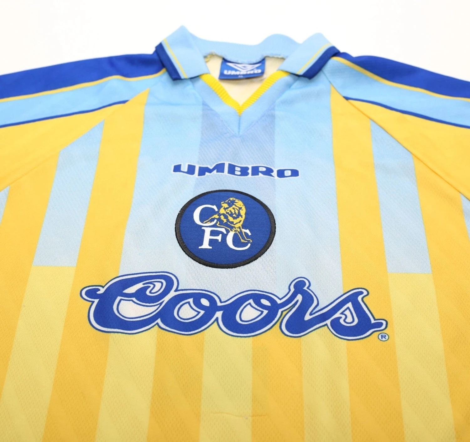 1996/97 GULLIT #4 Chelsea Vintage Umbro Away Football Shirt (XL)(1996 97 gullit 4 chelsea vintage umbro away football shirt xl) 1996/97 GULLIT #4 Chelsea Vintage Umbro Away Football Shirt (XL)(1996 97 Gullit 4 Chelsea Vintage Umbro Away Football Shirt Xl) -Football Shirt Collective 1996 97 gullit 4 chelsea vintage umbro away football shirt xl 1171895314