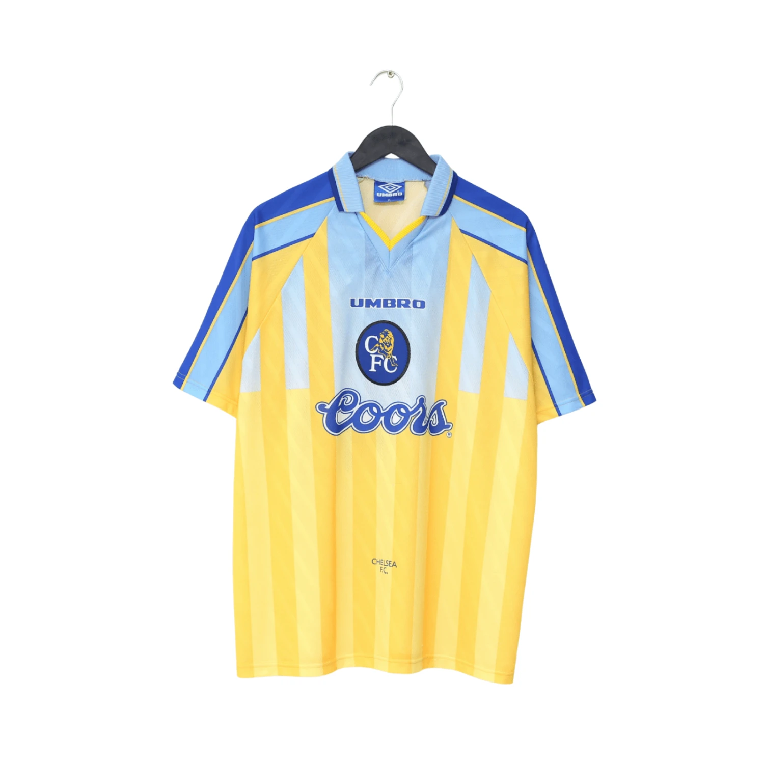 1996/97 GULLIT #4 Chelsea Vintage Umbro Away Football Shirt (XL)(1996 97 gullit 4 chelsea vintage umbro away football shirt xl) 1996/97 GULLIT #4 Chelsea Vintage Umbro Away Football Shirt (XL)(1996 97 Gullit 4 Chelsea Vintage Umbro Away Football Shirt Xl) -Football Shirt Collective 1996 97 gullit 4 chelsea vintage umbro away football shirt xl 1171895317