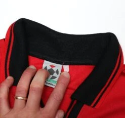 1996/97 JONES #4 Wimbledon Vintage Lotto Third Football Shirt (M)(1996 97 Jones 4 Wimbledon Vintage Lotto Third Football Shirt M) -Football Shirt Collective 1996 97 jones 4 wimbledon vintage lotto third football shirt m 1181567043