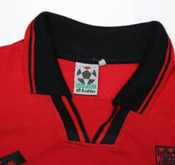 1996/97 JONES #4 Wimbledon Vintage Lotto Third Football Shirt (M)(1996 97 Jones 4 Wimbledon Vintage Lotto Third Football Shirt M) -Football Shirt Collective 1996 97 jones 4 wimbledon vintage lotto third football shirt m 1181567044