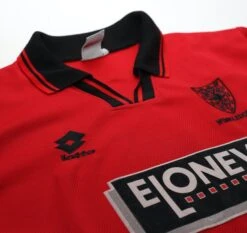 1996/97 JONES #4 Wimbledon Vintage Lotto Third Football Shirt (M)(1996 97 Jones 4 Wimbledon Vintage Lotto Third Football Shirt M) -Football Shirt Collective 1996 97 jones 4 wimbledon vintage lotto third football shirt m 1183619521