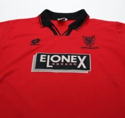 1996/97 JONES #4 Wimbledon Vintage Lotto Third Football Shirt (M)(1996 97 Jones 4 Wimbledon Vintage Lotto Third Football Shirt M) -Football Shirt Collective 1996 97 jones 4 wimbledon vintage lotto third football shirt m 1183619523