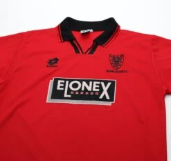 1996/97 JONES #4 Wimbledon Vintage Lotto Third Football Shirt (M)(1996 97 Jones 4 Wimbledon Vintage Lotto Third Football Shirt M) -Football Shirt Collective 1996 97 jones 4 wimbledon vintage lotto third football shirt m 1183619524