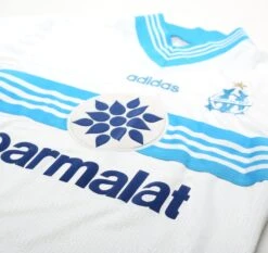1996/97 Marseille Vintage Adidas Home Football Shirt (S)(1996 97 Marseille Vintage Adidas Home Football Shirt S) 4 1996/97 Marseille Vintage Adidas Home Football Shirt (S)(1996 97 Marseille Vintage Adidas Home Football Shirt S) -Football Shirt Collective 1996 97 marseille vintage adidas home football shirt s 72403533693302