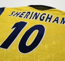 1995/97 SHERINGHAM #10 Tottenham Hotspur Vintage PONY Away Football Shirt (M)(1996 97 Sheringham 10 Tottenham Hotspur Vintage Pony Away Football Shirt M) -Football Shirt Collective 1996 97 sheringham 10 tottenham hotspur vintage pony away football shirt m 42337724924151